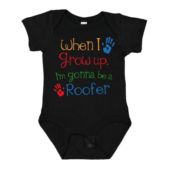 Inktastic Roofer Future Boys or Girls Baby Bodysuit