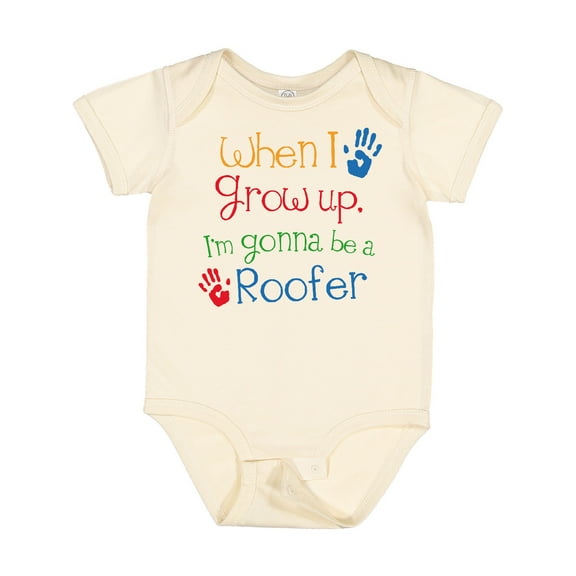 Inktastic Roofer Future Boys or Girls Baby Bodysuit