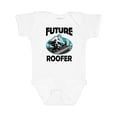 thumbnail image 1 of Inktastic Roofing Future Roofer Boys Baby Bodysuit, 1 of 5