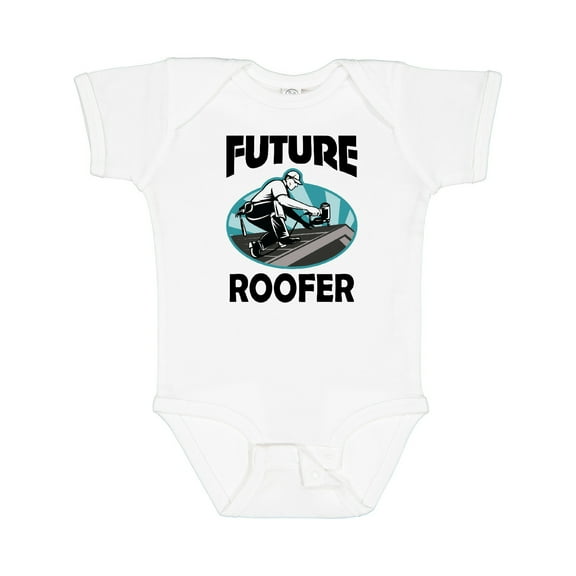 Inktastic Roofing Future Roofer Boys Baby Bodysuit