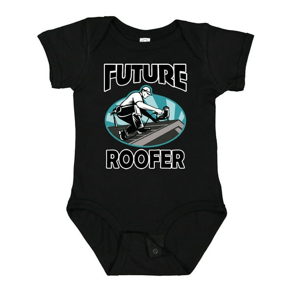 Inktastic Roofing Future Roofer Boys Baby Bodysuit