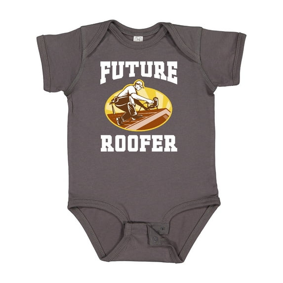 Inktastic Roofing Future Roofer Boys Baby Bodysuit