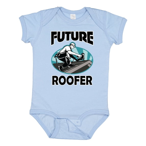 Inktastic Roofing Future Roofer Boys Baby Bodysuit