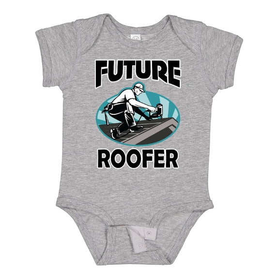 Inktastic Roofing Future Roofer Boys Baby Bodysuit