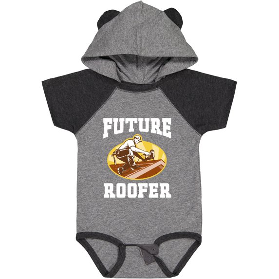Inktastic Roofing Future Roofer Boys Baby Bodysuit