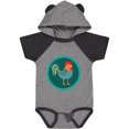thumbnail image 1 of Inktastic Rooster Chicken Farmer Boys or Girls Baby Bodysuit, 1 of 5