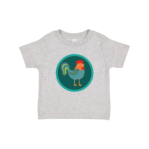 Inktastic Rooster Chicken Farmer Boys or Girls Baby T-Shirt