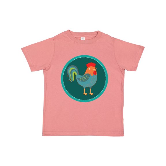 Inktastic Rooster Chicken Farmer Boys or Girls Toddler T-Shirt