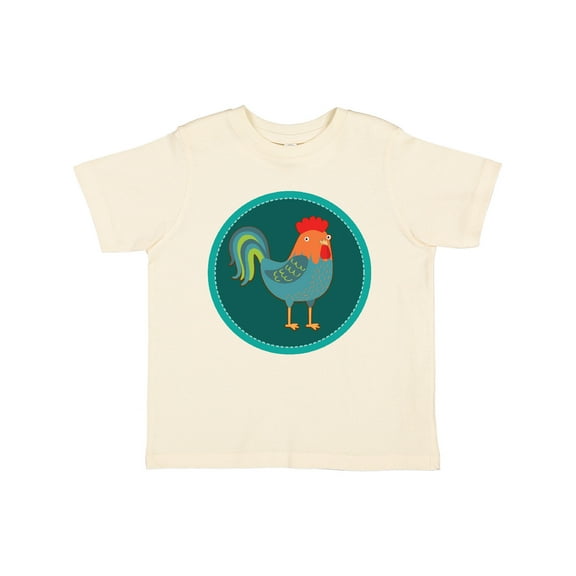 Inktastic Rooster Chicken Farmer Boys or Girls Toddler T-Shirt