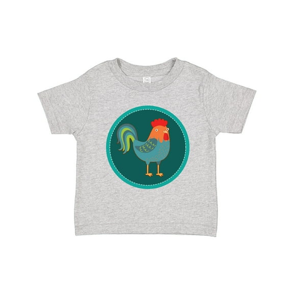 Inktastic Rooster Chicken Farmer Boys or Girls Toddler T-Shirt
