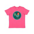 thumbnail image 1 of Inktastic Rooster Chicken Farmer Youth T-Shirt, 1 of 5