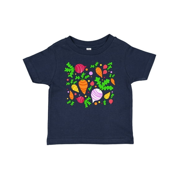 Inktastic Root Vegetable Party Carrots, Beets, Radish, Turnip Boys or Girls Baby T-Shirt