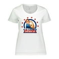 thumbnail image 1 of Inktastic Rosie Riveter Proud American Women's Plus Size T-Shirt, 1 of 5
