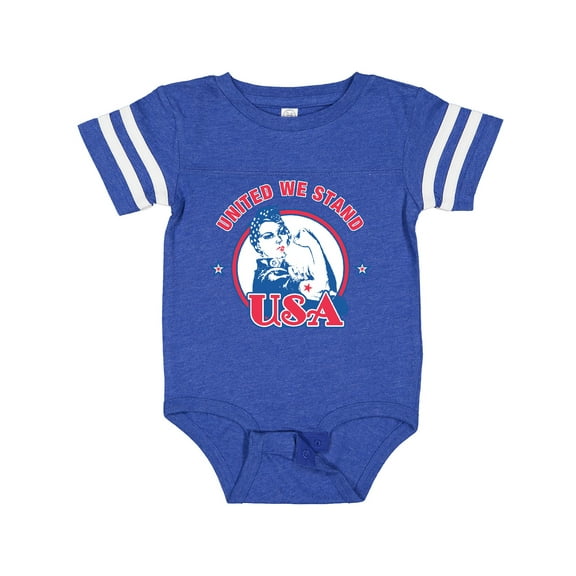 Inktastic Rosie Riveter United USA Girls Baby Bodysuit