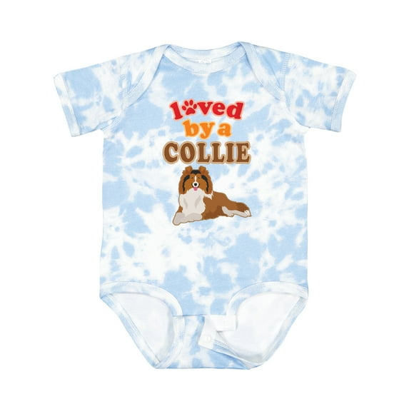 Inktastic Rough Collie Dog Boys or Girls Baby Bodysuit