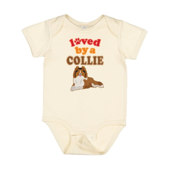 Inktastic Rough Collie Dog Boys or Girls Baby Bodysuit