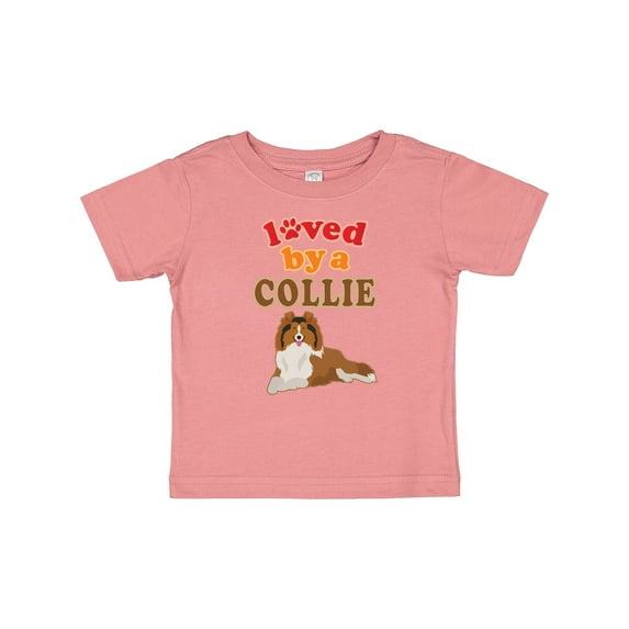 Inktastic Rough Collie Dog Boys or Girls Baby T-Shirt