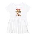thumbnail image 1 of Inktastic Rough Collie Dog Girls Baby Dress, 1 of 5