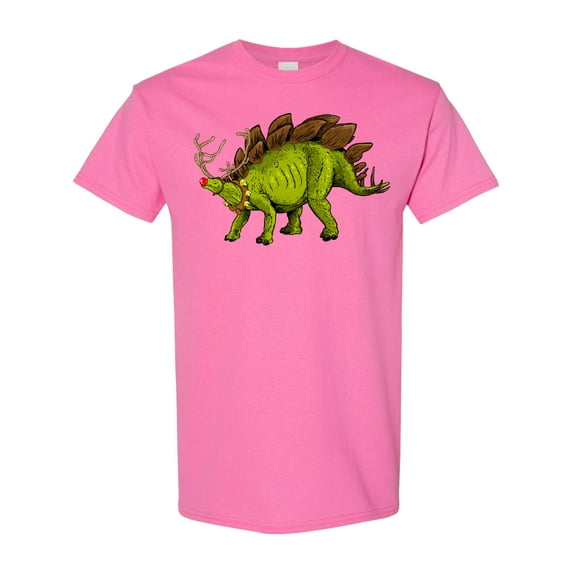 Inktastic Rudolph Stegosaurus T-Shirt