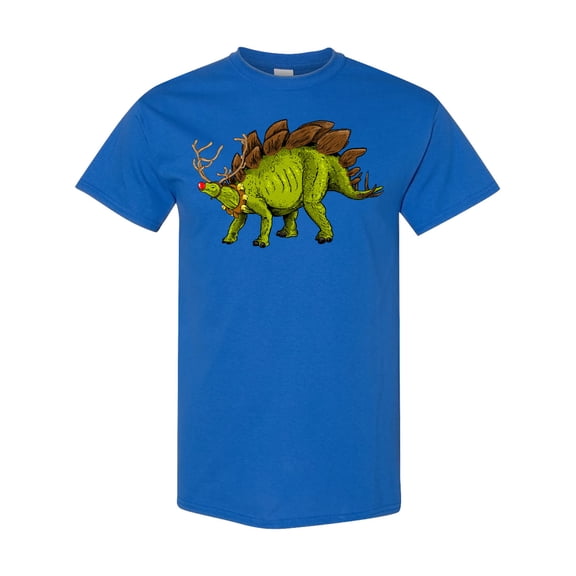 Inktastic Rudolph Stegosaurus T-Shirt