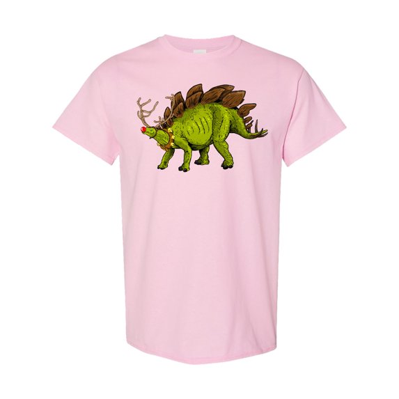 Inktastic Rudolph Stegosaurus T-Shirt