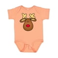 thumbnail image 1 of Inktastic Rudolph the Red Nose Reindeer Boys or Girls Baby Bodysuit, 1 of 5