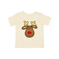 thumbnail image 1 of Inktastic Rudolph the Red Nose Reindeer Boys or Girls Baby T-Shirt, 1 of 5