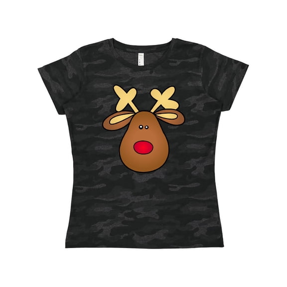 Inktastic Rudolph the Red Nose Reindeer Women's T-Shirt