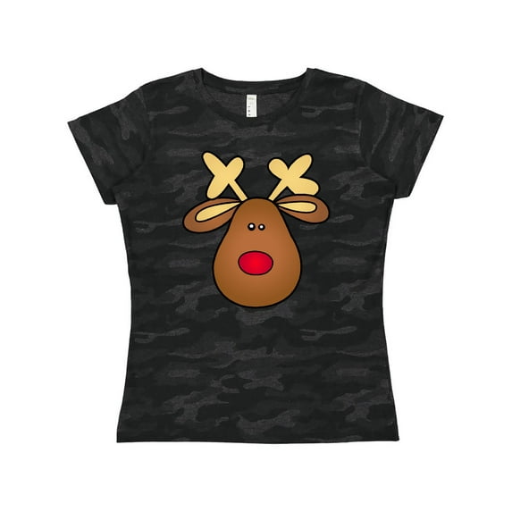 Inktastic Rudolph the Red Nose Reindeer Women's T-Shirt
