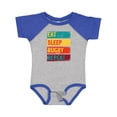 thumbnail image 1 of Inktastic Rugby Player Eat Sleep Rugby Repeat Boys or Girls Baby Bodysuit, 1 of 5