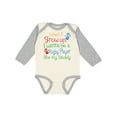 thumbnail image 1 of Inktastic Rugby Player Like Daddy Boys or Girls Long Sleeve Baby Bodysuit, 1 of 5