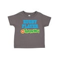 thumbnail image 1 of Inktastic Rugby Player in Training Boys or Girls Toddler T-Shirt, 1 of 5