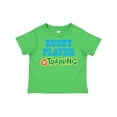 thumbnail image 1 of Inktastic Rugby Player in Training Boys or Girls Toddler T-Shirt, 1 of 5