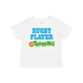 thumbnail image 1 of Inktastic Rugby Player in Training Boys or Girls Toddler T-Shirt, 1 of 5