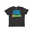 thumbnail image 1 of Inktastic Rugby Player in Training Youth T-Shirt, 1 of 5