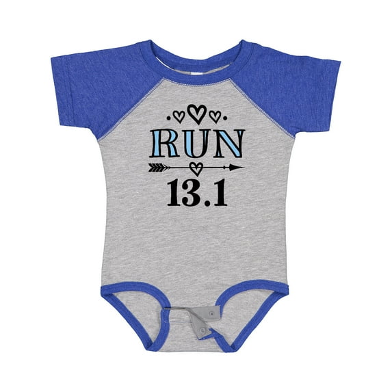Inktastic Running Half Marathon Run Girls Baby Bodysuit