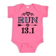thumbnail image 1 of Inktastic Running Half Marathon Run Girls Baby Bodysuit, 1 of 5