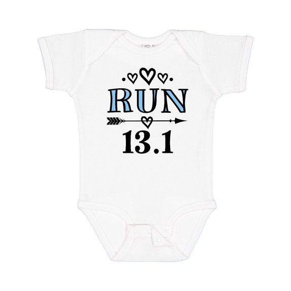 Inktastic Running Half Marathon Run Girls Baby Bodysuit