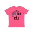 thumbnail image 1 of Inktastic Running Half Marathon Run Youth T-Shirt, 1 of 5