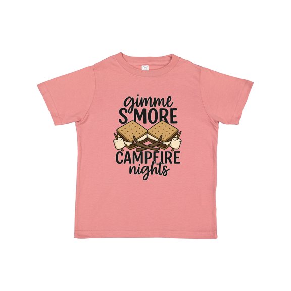 Inktastic S'more Campfire Nights Boys or Girls Toddler T-Shirt