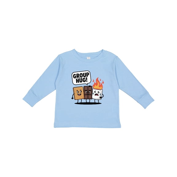 Inktastic S'more Group Hug Boys or Girls Long Sleeve Toddler T-Shirt