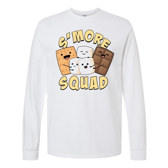 Inktastic S'more Squad Long Sleeve T-Shirt