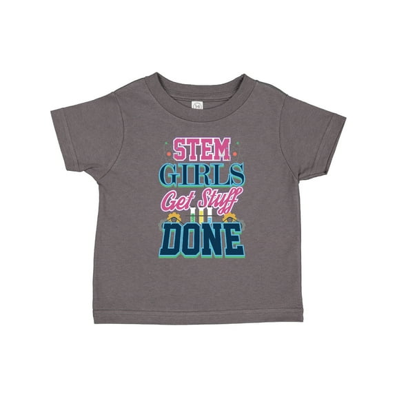 Inktastic Stem Science Technology Engineering Math Girl Girls Toddler T-Shirt