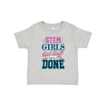 thumbnail image 1 of Inktastic Stem Science Technology Engineering Math Girl Girls Toddler T-Shirt, 1 of 5