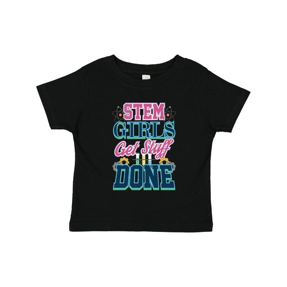 Inktastic Stem Science Technology Engineering Math Girl Girls Toddler T-Shirt