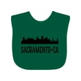 thumbnail image 1 of Inktastic Sacramento California City Skyline Boys or Girls Baby Bib, 1 of 4