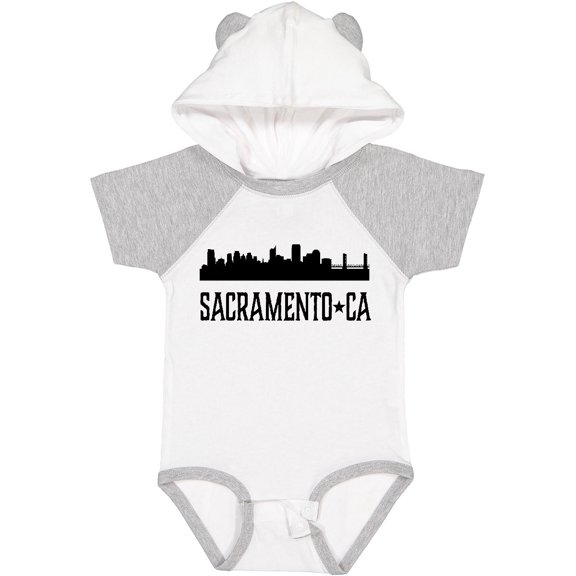 Inktastic Sacramento California City Skyline Boys or Girls Baby Bodysuit