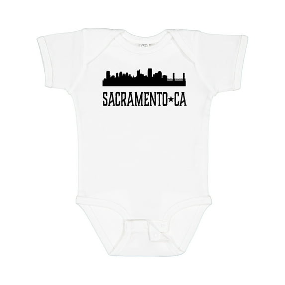 Inktastic Sacramento California City Skyline Boys or Girls Baby Bodysuit