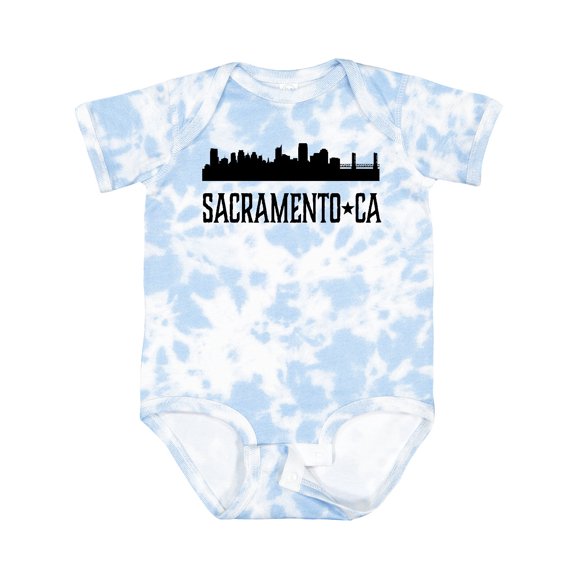 Inktastic Sacramento California City Skyline Boys or Girls Baby Bodysuit