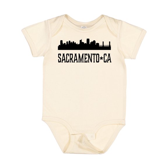 Inktastic Sacramento California City Skyline Boys or Girls Baby Bodysuit